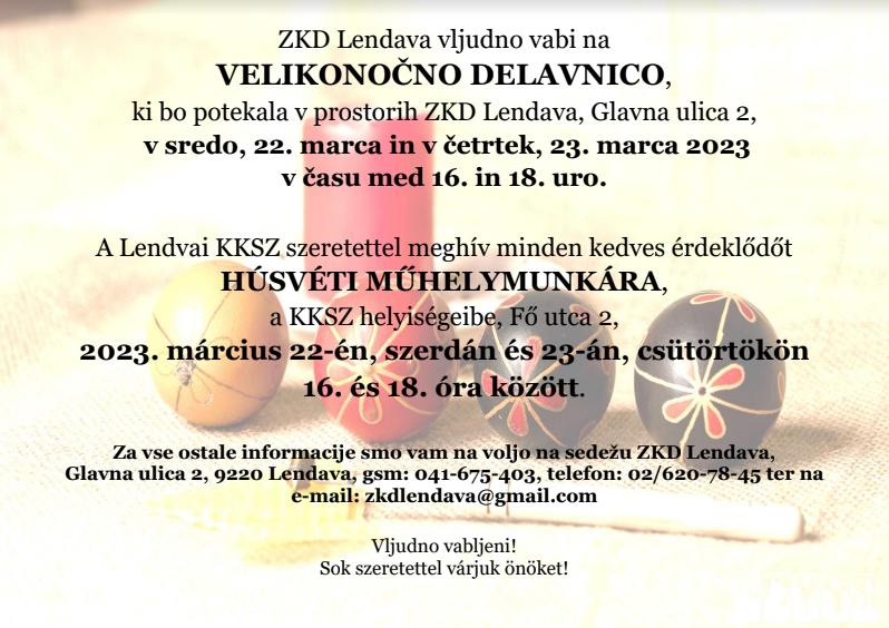 velikonočna delavnica